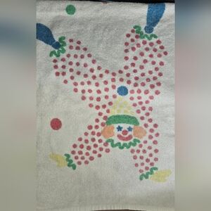 Vintage Clown Towel